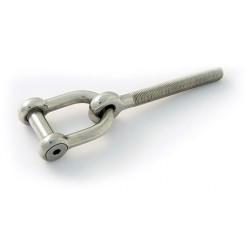 Petersen - Threaded Shackle Toggle Terminal - Open Body (pin holes not shown here)