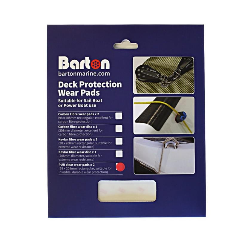 Barton Deck Wear Pads - Clear