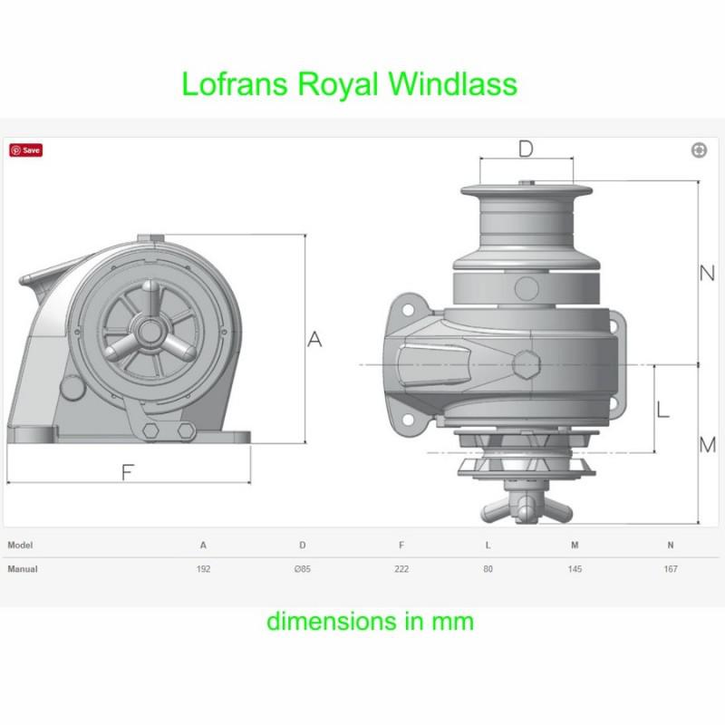Lofrans Royal Windlass