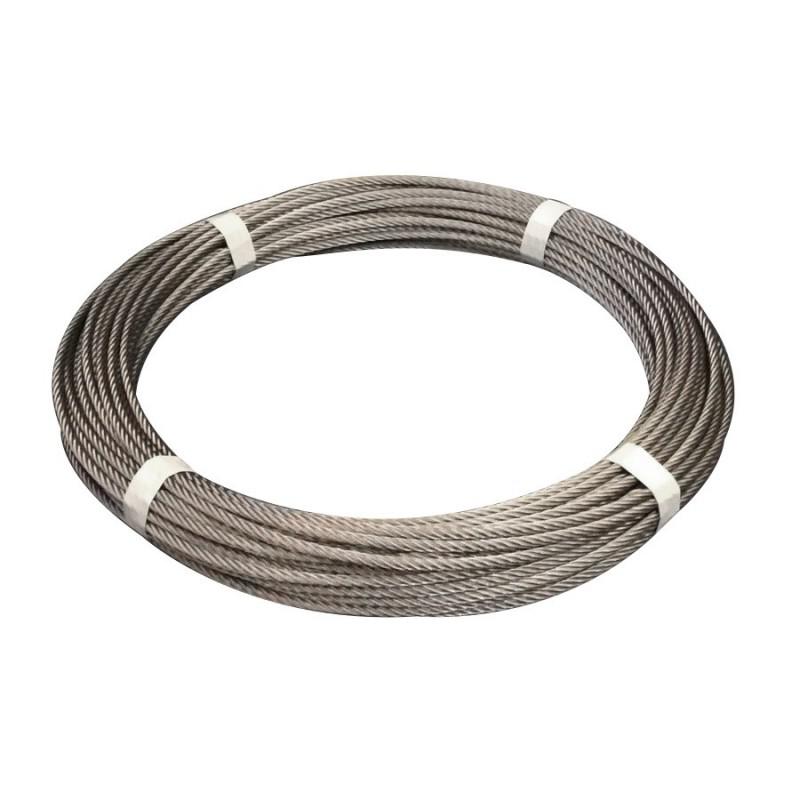 50 Metre Coil Deal - 7x19 Stainless Steel Wire Rope