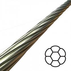 3mm 1x7 Compact Strand Stainless Steel Wire Rigging