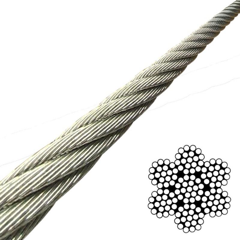 7x19 Flexible Wire Rigging - Wire Rope | Jimmy Green Marine