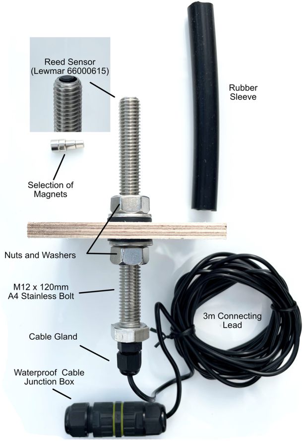 Coastline Horizontal Chain Counter Sensor Setup