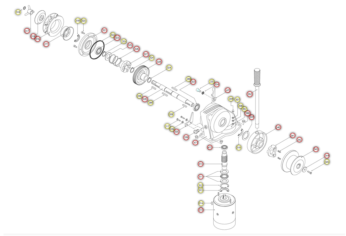 Lofrans Kobra Parts Diagram