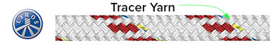 LIROS Tracer yarn