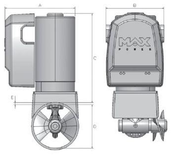 Max Power CT25 Dimensions