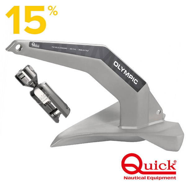 Quick Olympic Anchor Satin Finish and Swivel Promotion