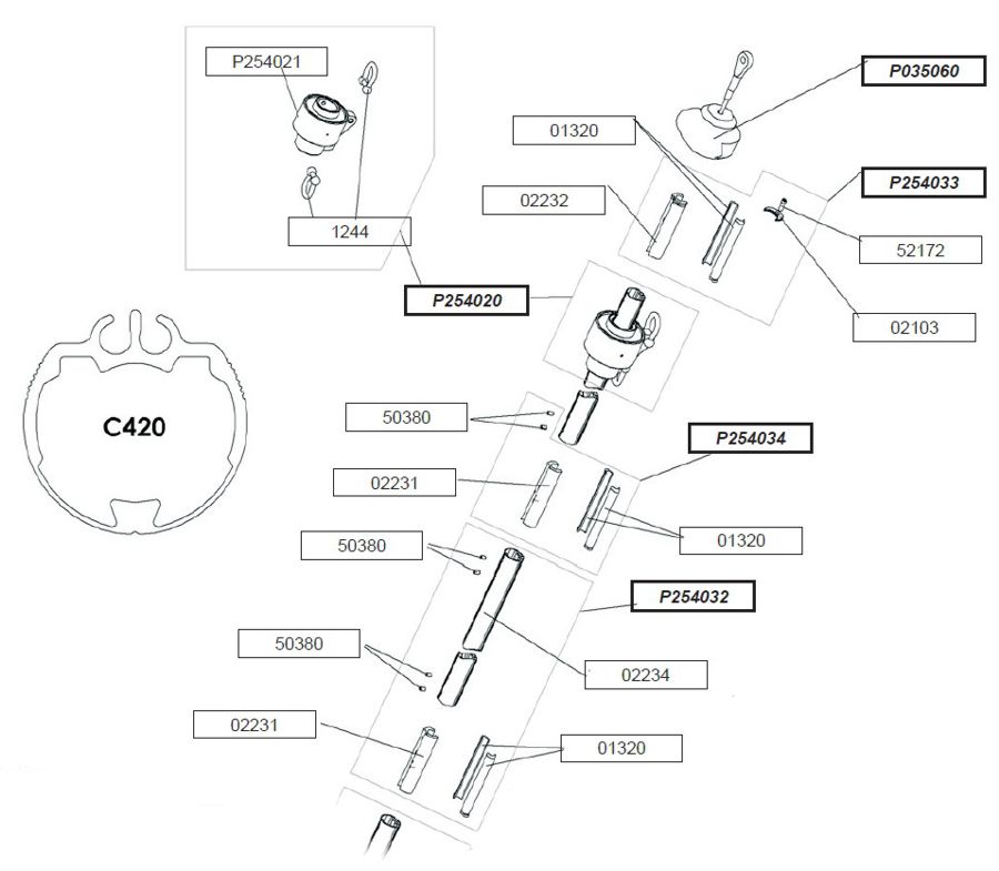 Profurl Spares C420