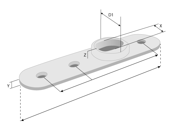 Selden Backing Plate Dimensions