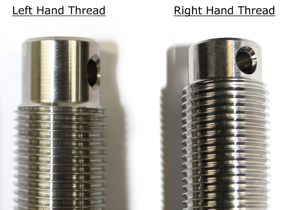 Sta-Lok LH and RH thread recognition